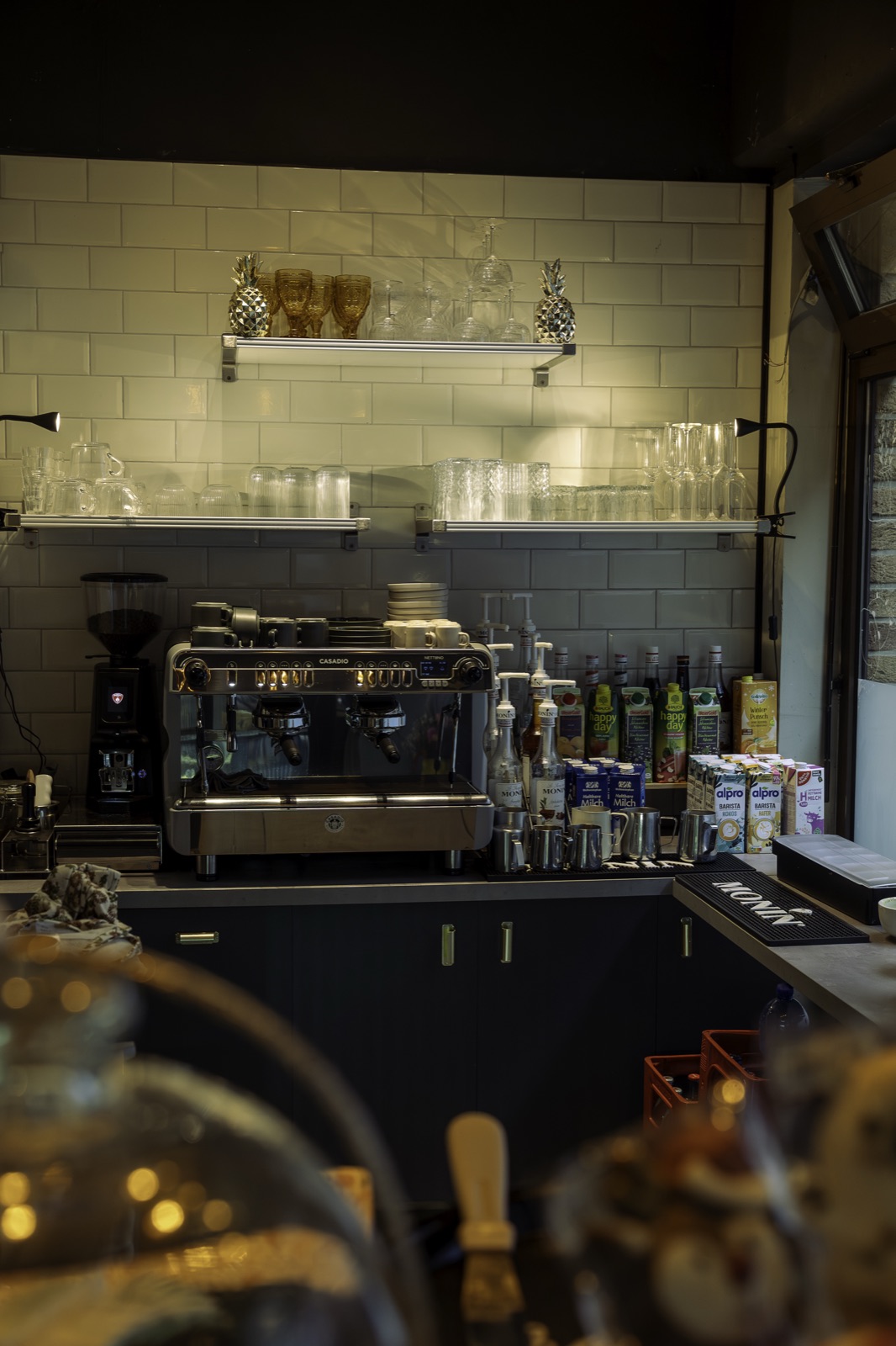 Detailaufnahme aus dem Café Bruncherei