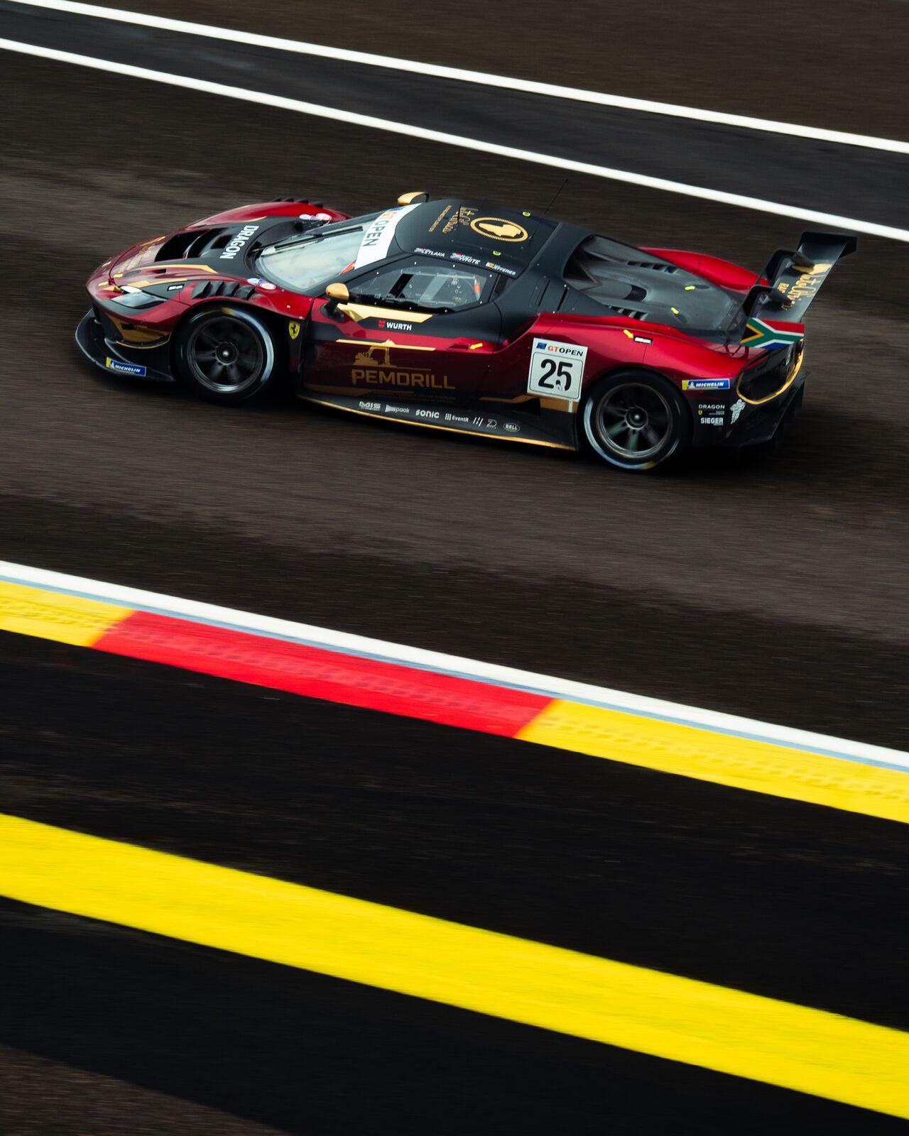 Ferrari 296 GT3 #25 in Spa-Francorchamps
