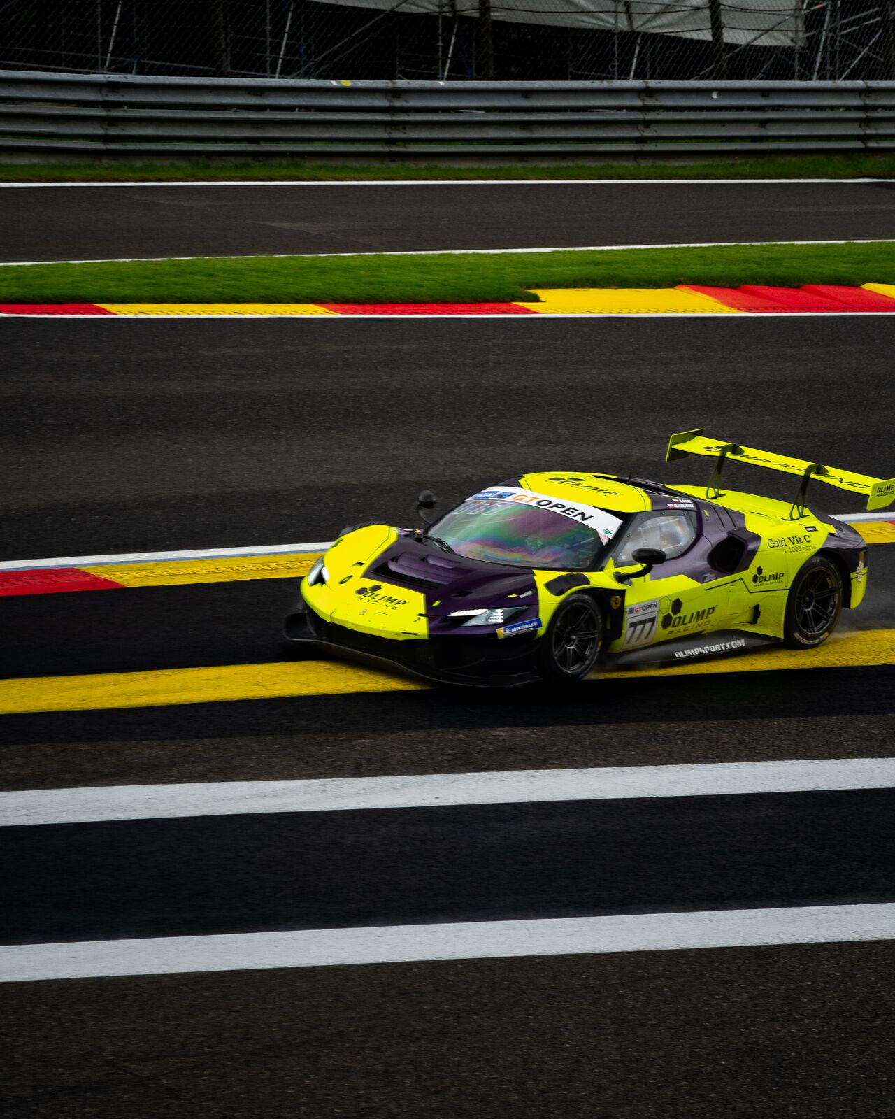Ferrari 296 GT3 #777 in Spa-Francorchamps