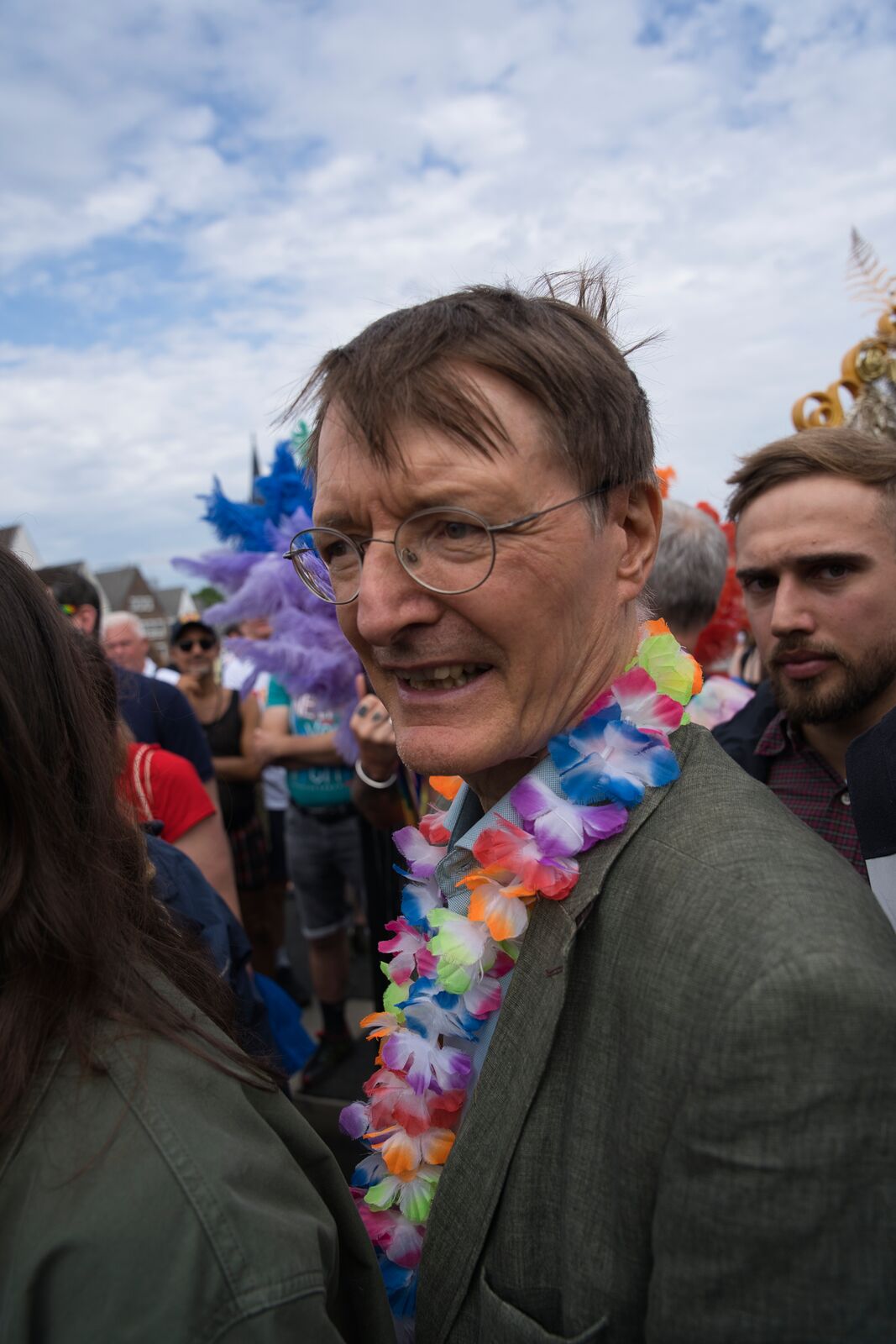 Karl Lauterbach auf dem CSD Köln