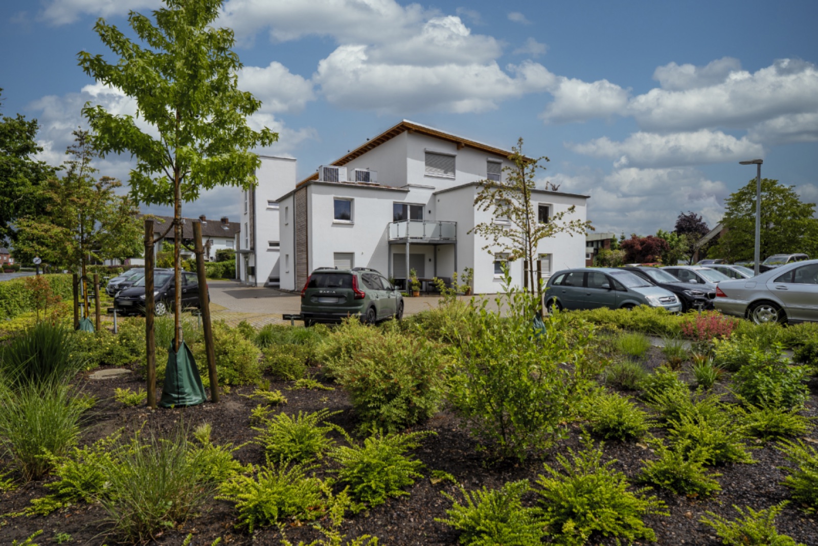 Außenaufnahme eines Immobilienprojekts von PLANCONCEPT